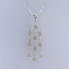 4.35 Carat Diamond Drop Pendant Necklace