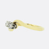 Two Stone Diamond Crossover Ring