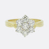 1.00 Carat Diamond Cluster Ring