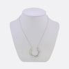 3.00 Carat Diamond Horseshoe Necklace