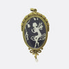 Antique Fairy Cameo Pendant