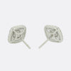 0.98 Carat Diamond Cluster Stud Earrings