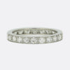 Vintage 0.76 Carat Diamond Full Eternity Ring Size K (50)