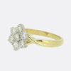 1.00 Carat Diamond Cluster Ring