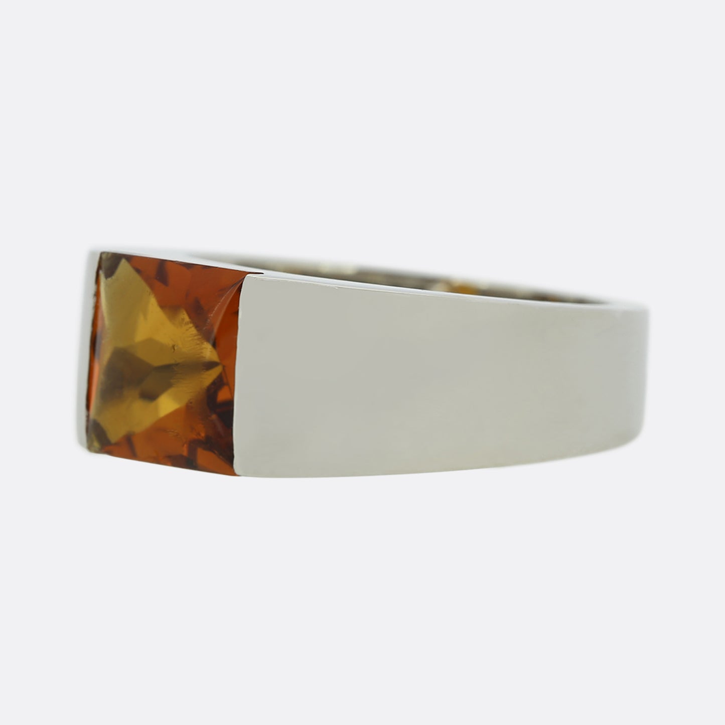 Cartier Citrine Tank Ring