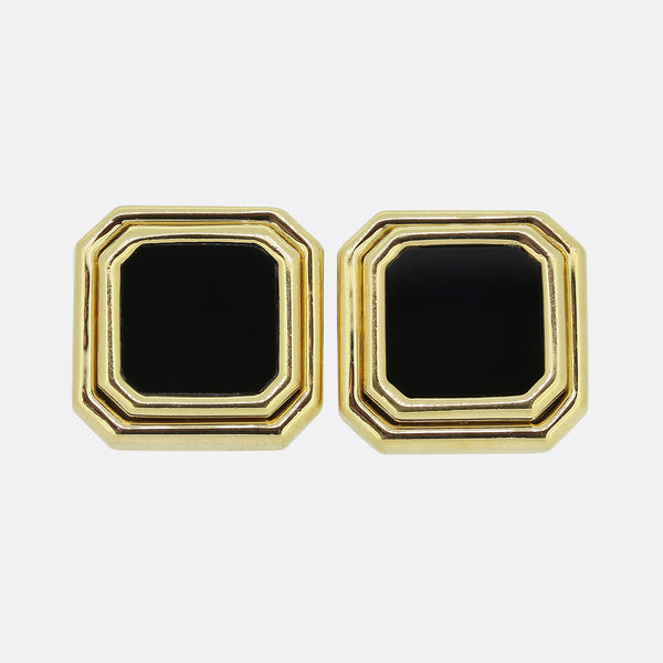 Tiffany & Co. Onyx Cufflinks