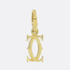 Cartier Double C Decor Pendant Charm