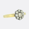 Victorian 0.52 Carat Old Cut Diamond Cluster Ring