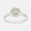 White Gold Diamond Cluster Ring