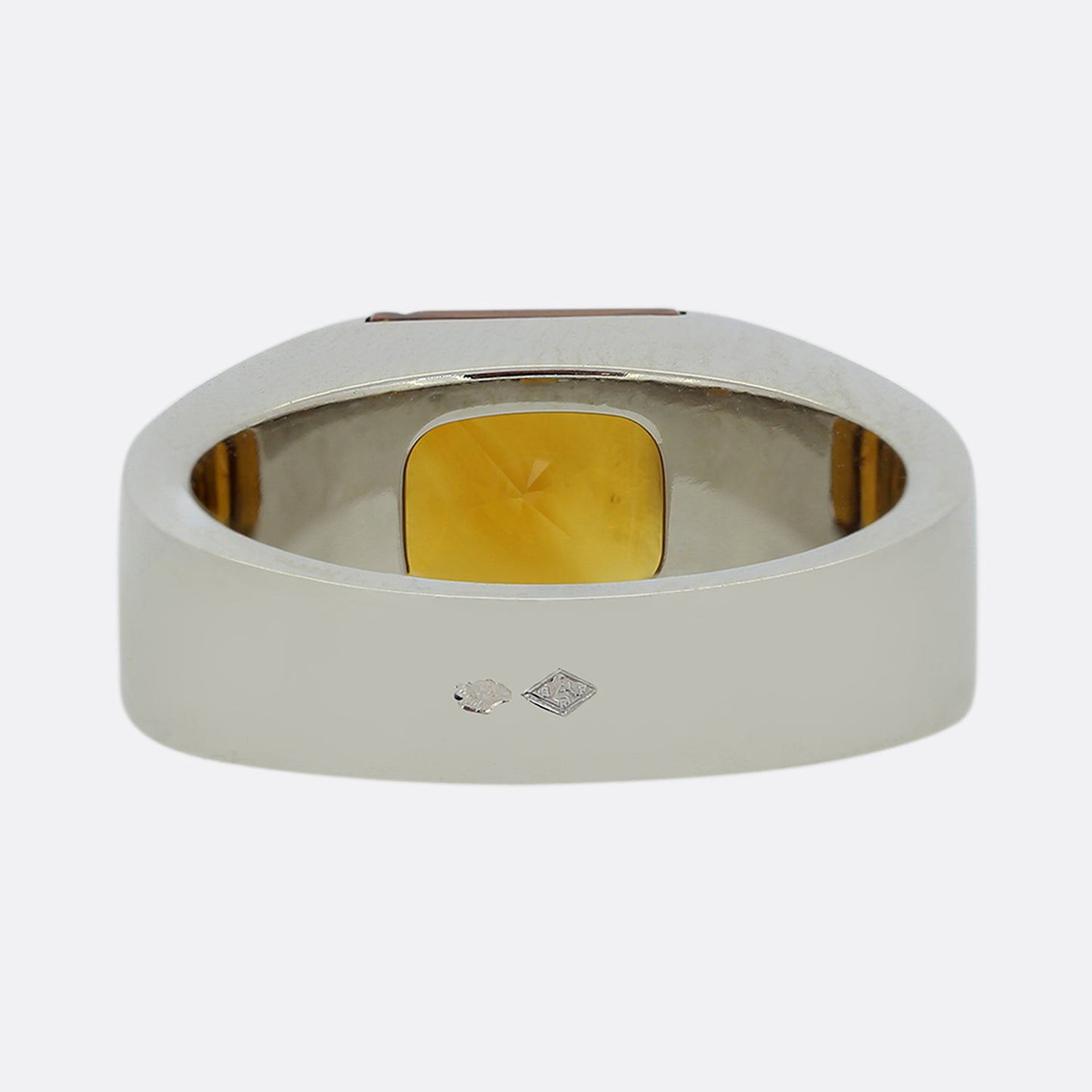 Cartier Citrine Tank Ring