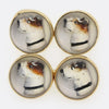 Vintage Essex Crystal Dog Cufflinks