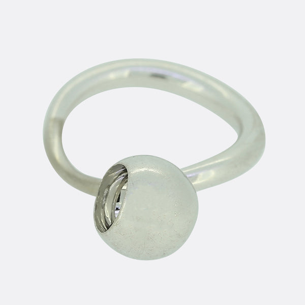 Georg Jenson Diamond Cave Ring