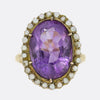 Victorian Amethyst and Pearl Ring