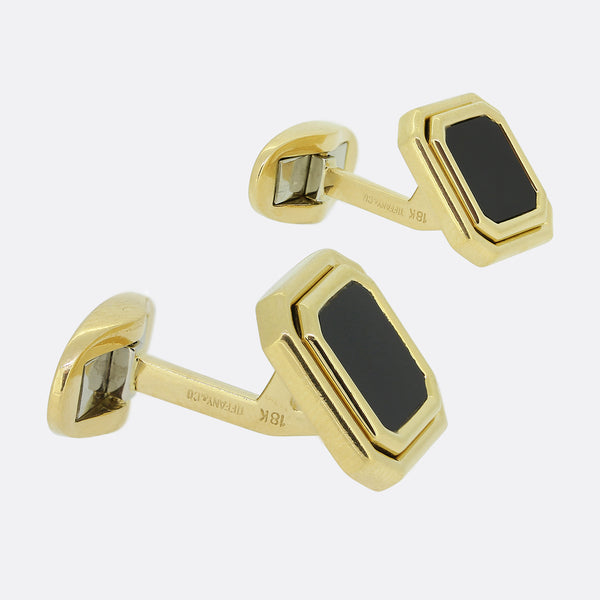 Tiffany & Co. Onyx Cufflinks