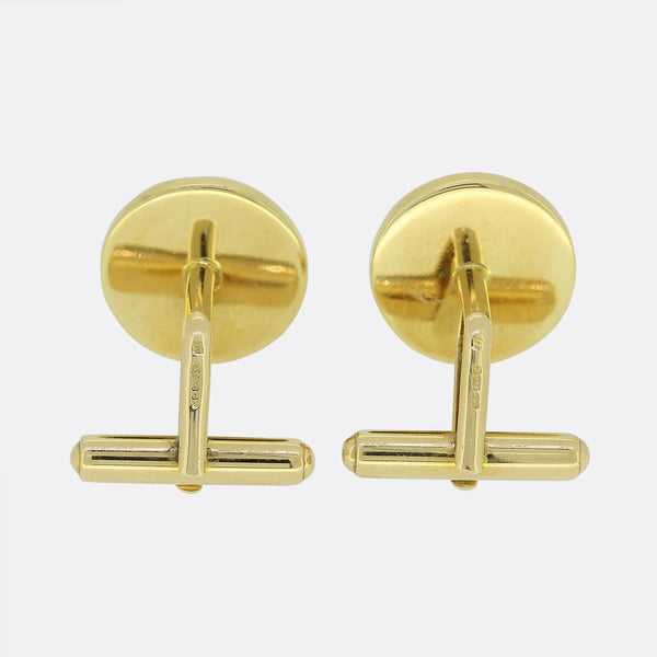 Theo Fennell Essex Crystal Cufflinks