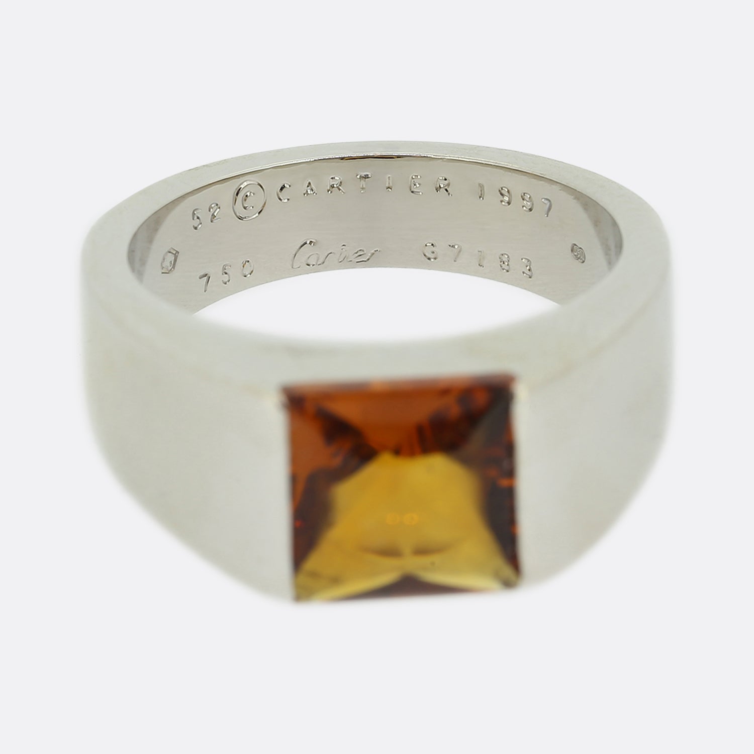 Cartier citrine hotsell ring