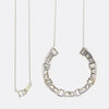 3.00 Carat Diamond Horseshoe Necklace