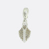 Theo Fennell White and Brown Diamond Quiver Charm