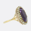 Victorian Amethyst and Pearl Ring