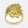 Vintage Diamond Cluster Dress Ring