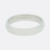Tiffany and Co. Platinum 4.5mm Band Ring Size T