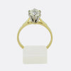 Vintage 1.30 Carat Old Cut Diamond Solitaire Engagement Ring