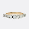 1.00 Carat Eleven Stone Diamond Ring