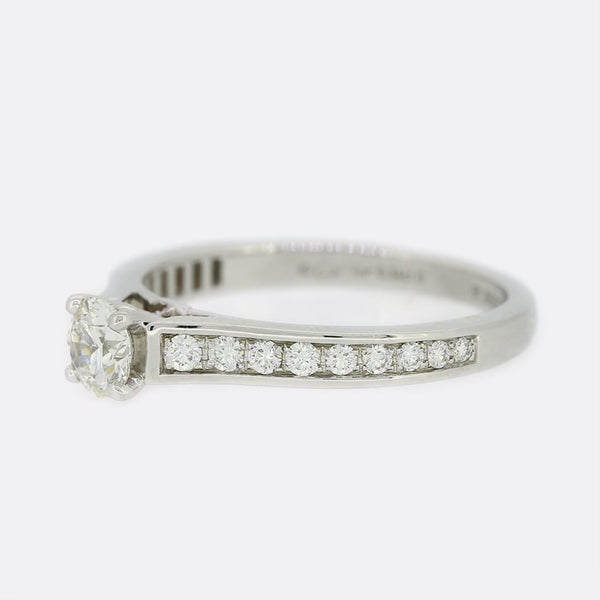 Cartier 1895 0.34 Carat Diamond Engagement Ring