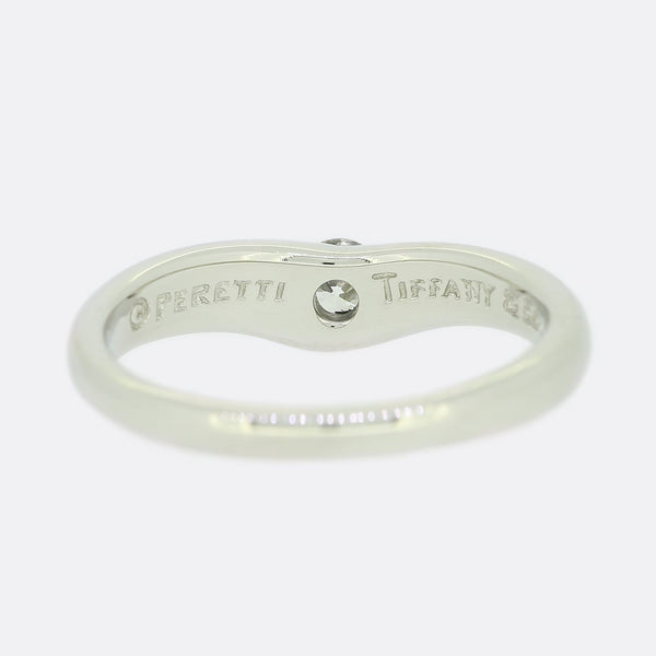 Tiffany & Co. Curved Band Diamond Ring