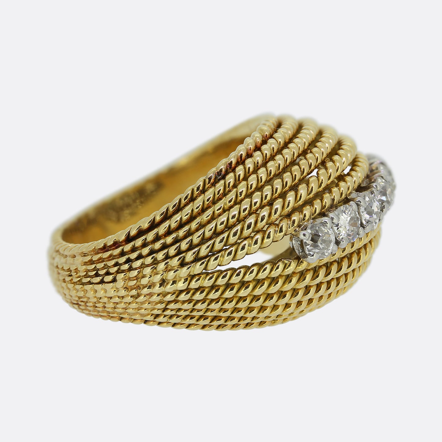 Vintage Six-Stone Diamond Ring