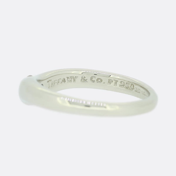 Tiffany & Co. Curved Band Diamond Ring