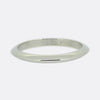 Tiffany & Co. Knife Edge Wedding Band Ring Size H 1/2 (47)