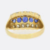 Edwardian Sapphire and Diamond Ring
