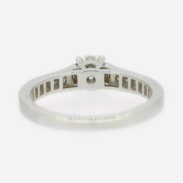 Cartier 1895 0.34 Carat Diamond Engagement Ring
