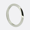 Tiffany & Co. Knife Edge Wedding Band Ring Size H 1/2 (47)