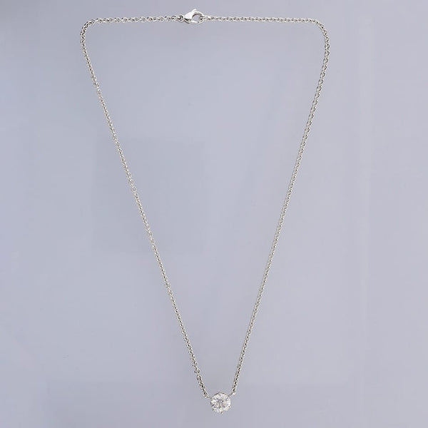 1.62 Carat Diamond Pendant Necklace