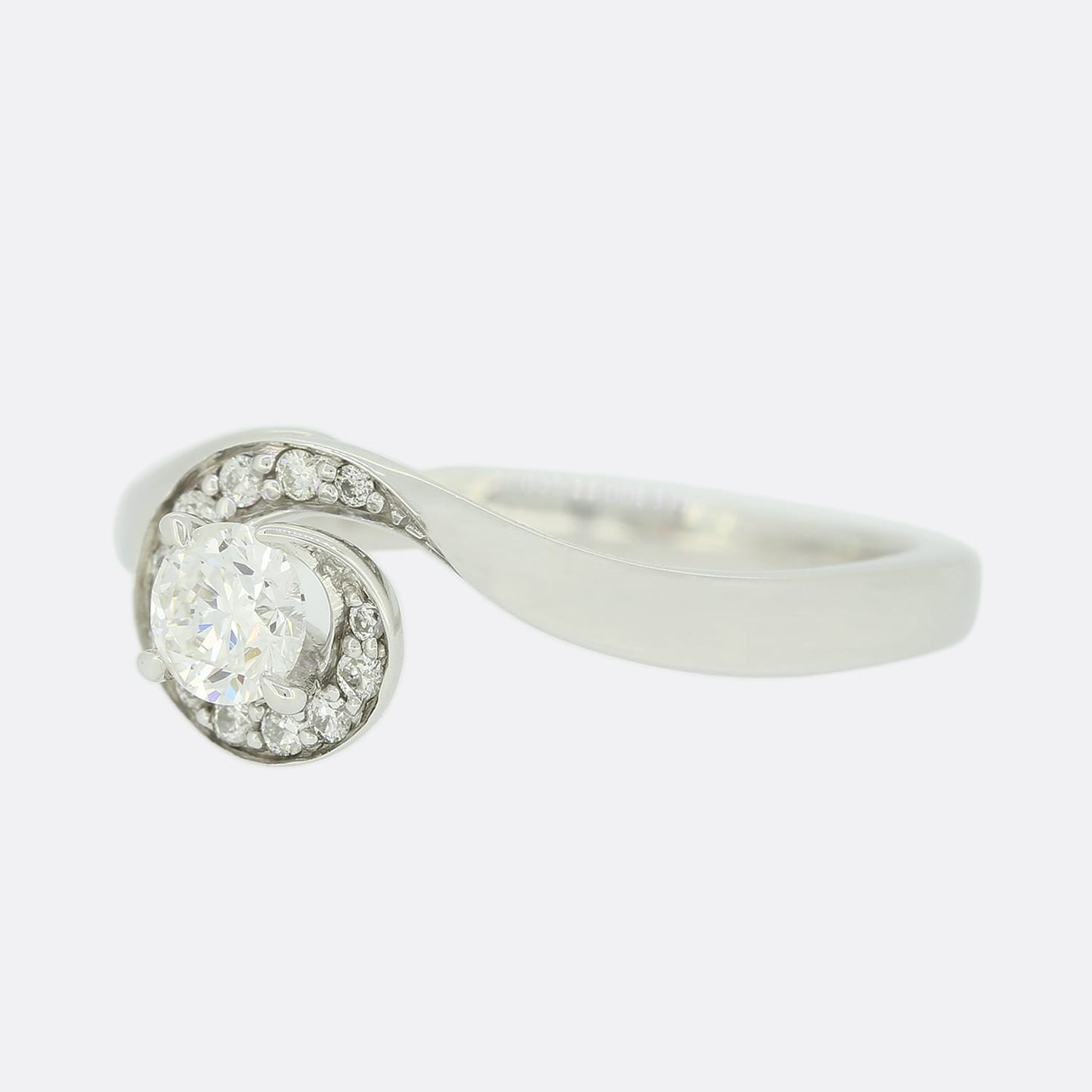 Diamond Swirl ring