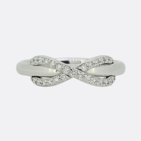 Tiffany and Co. Diamond Infinity Ring