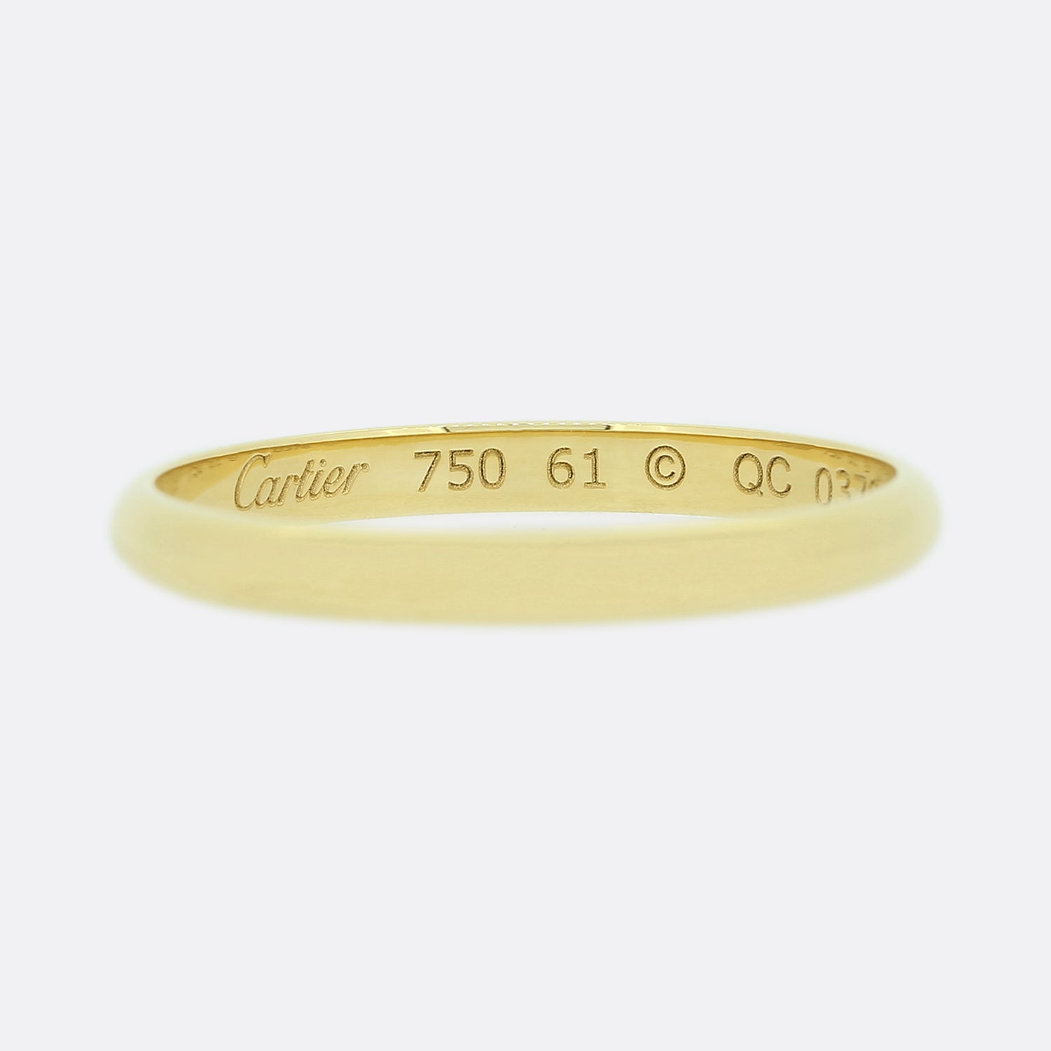 Cartier Vendôme Louis Cartier Wedding Ring | Harrods IE