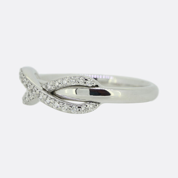 Tiffany and Co. Diamond Infinity Ring