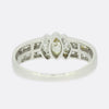 0.40 Carat Diamond Marquise Cluster Ring
