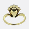 Vintage Rose Cut Diamond Crown Ring