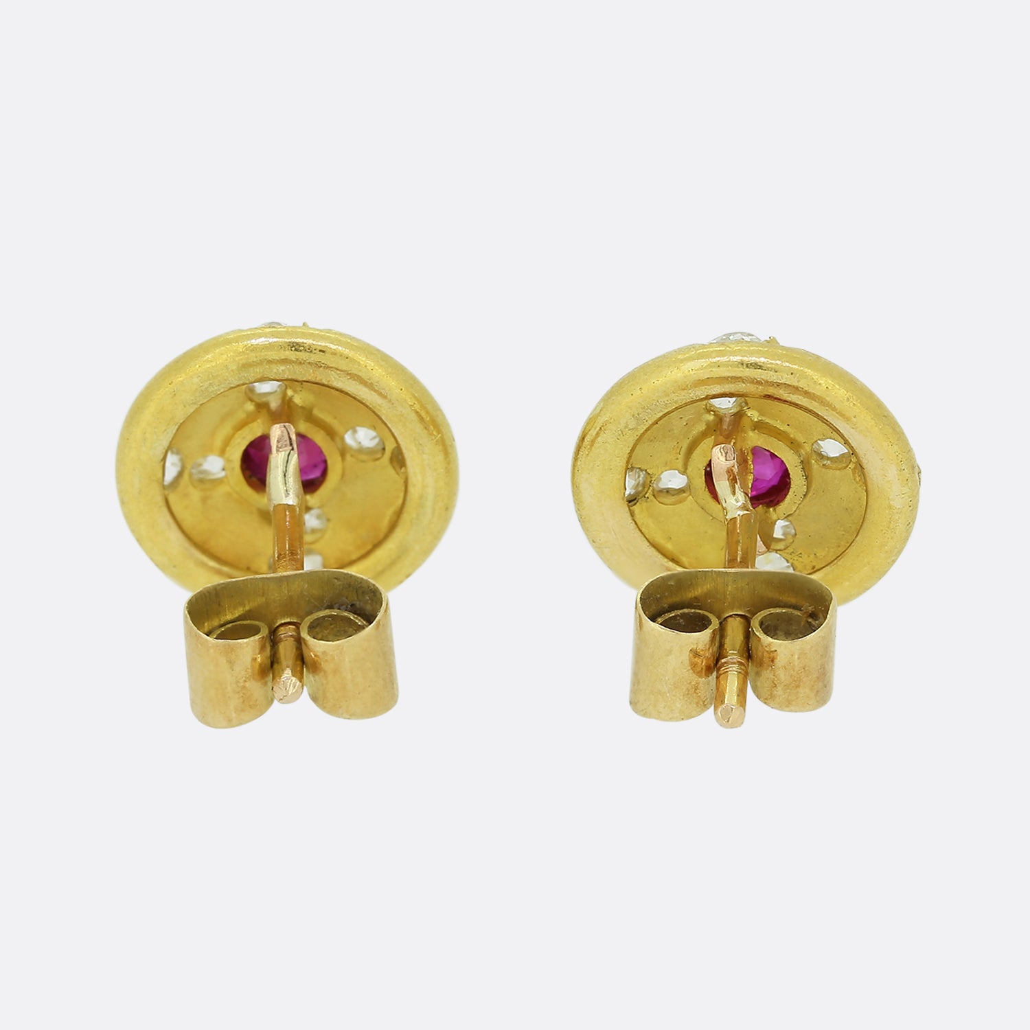 Antique ruby online earrings uk