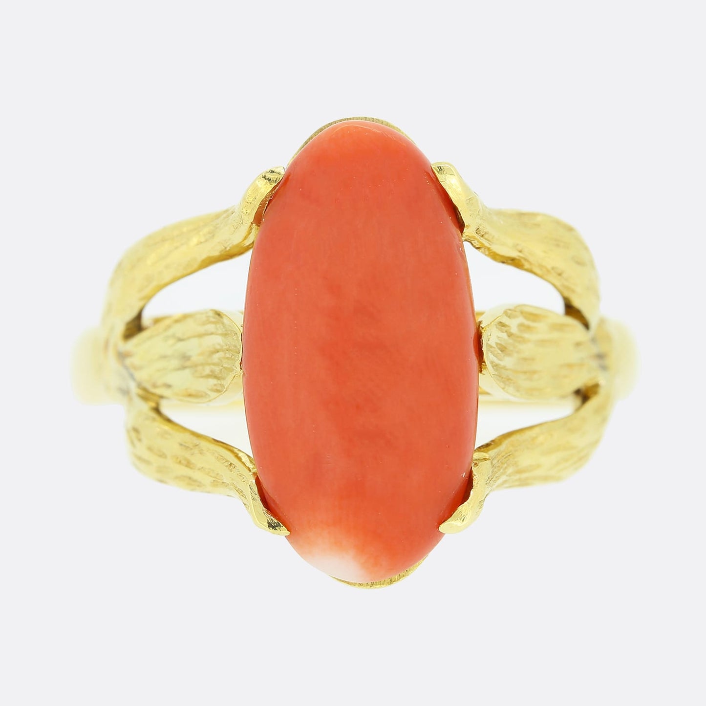 Vintage Coral Ring