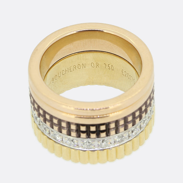 Boucheron Diamond Quatre Classique Large Ring