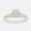 1.60 Carat Emerald Cut Diamond Solitaire Engagement Ring
