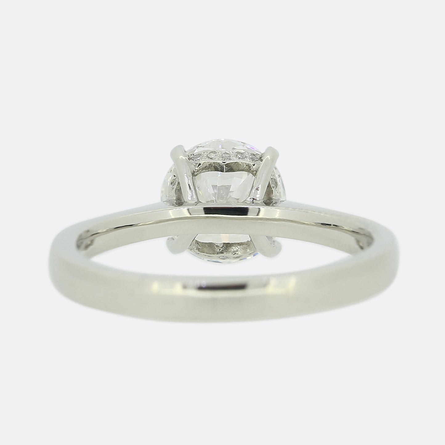 1.50 Carat Brilliant Cut Diamond Solitaire Engagement Ring