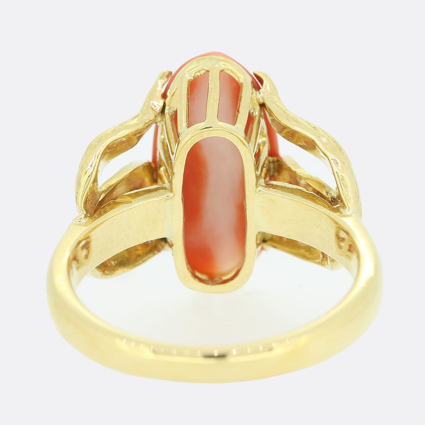 Vintage Coral Ring