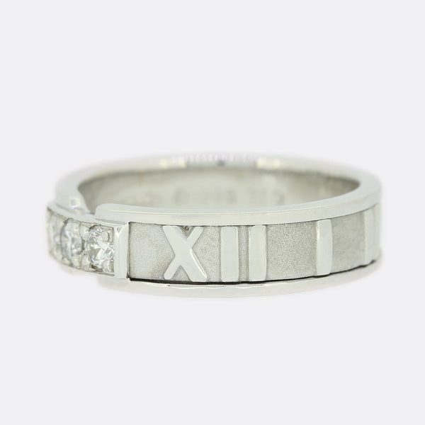Tiffany & Co. Diamond Atlas Ring Size L (52)