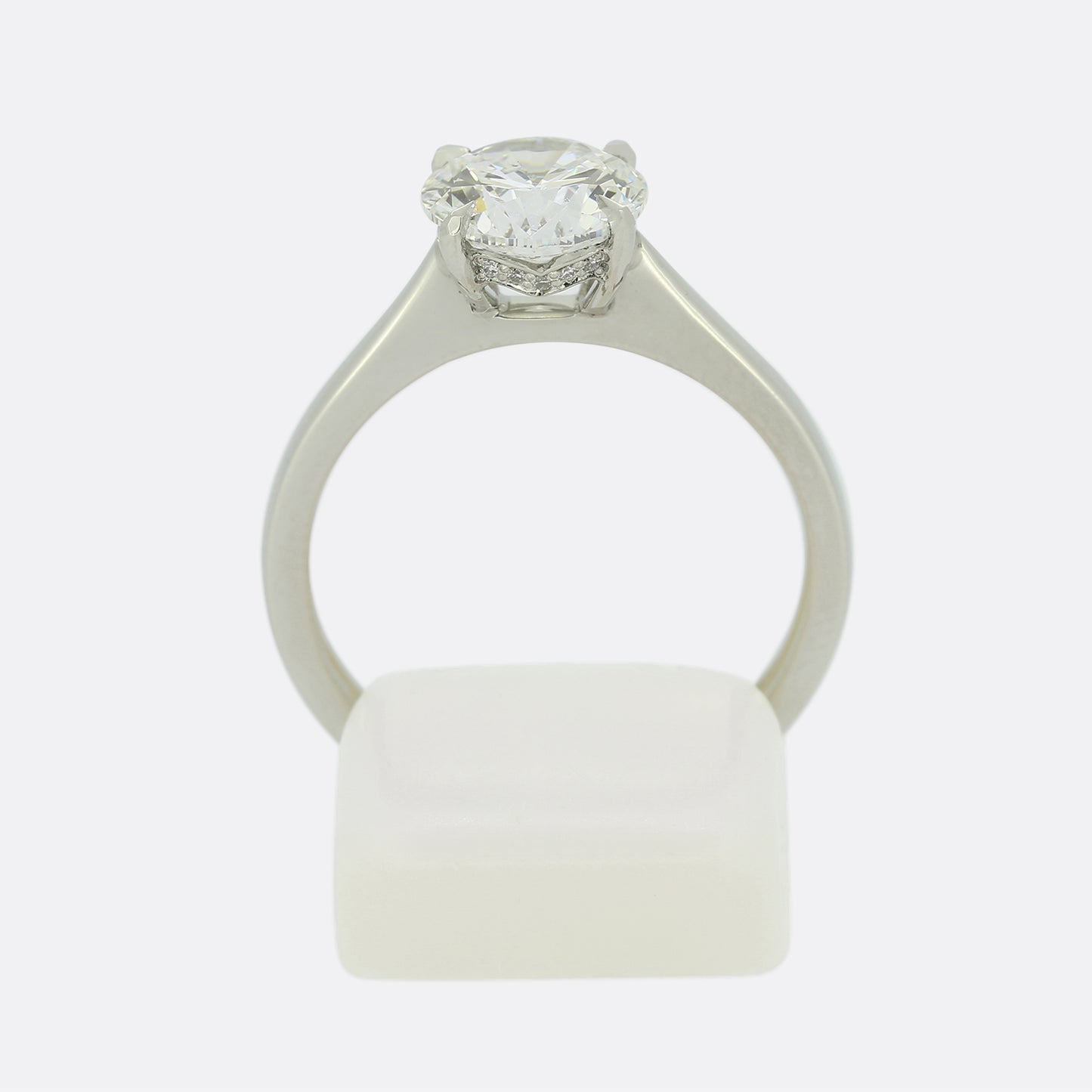 1.50 Carat Brilliant Cut Diamond Solitaire Engagement Ring